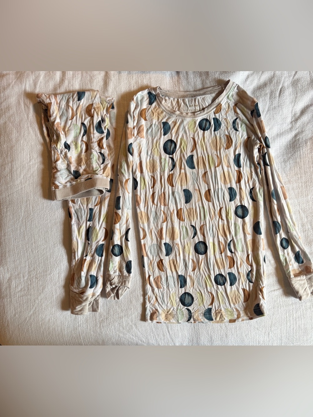 Little Sleepies Neutral Moon Phase PJ set